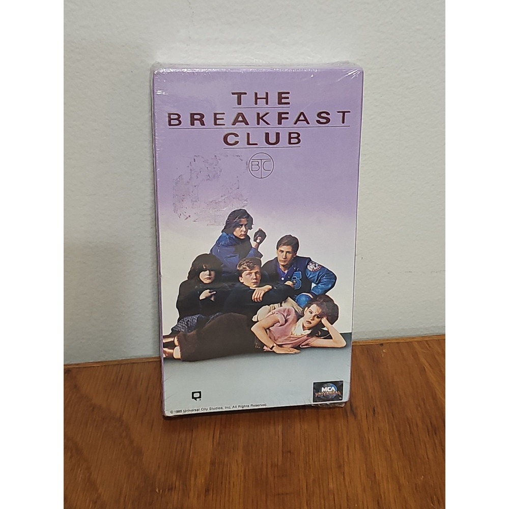 The Breakfast Club‎ 1985 VHS Film UNOPENED FACTORY SEALED, BRAND NEW!